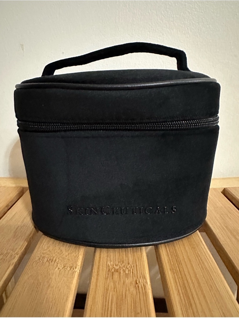 SkinCeuticals Black Velvet Travel Vanity Case with Top Handle